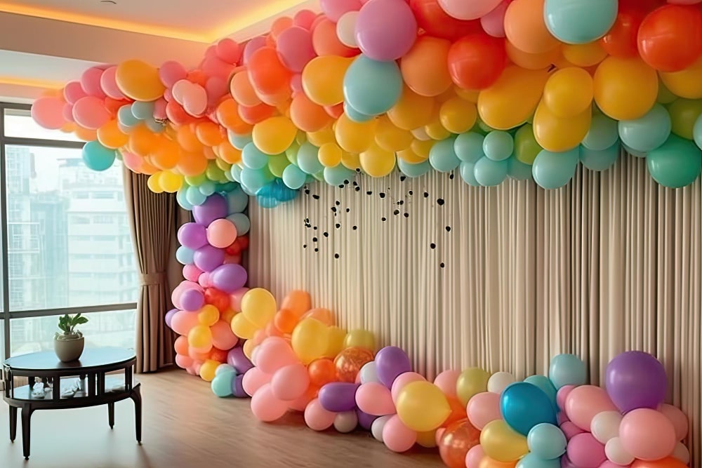 Шарени балони за украса
